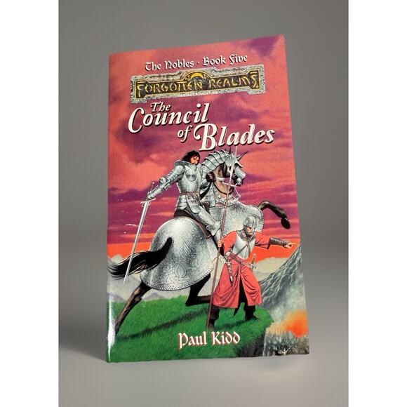 Forgotten Realms Council Of Blades The Nobles Book 5 1st Print 1996 Kidd PB TSR - Picture 1 of 9